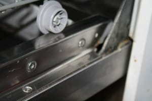 Opvaskemaskine kant efter