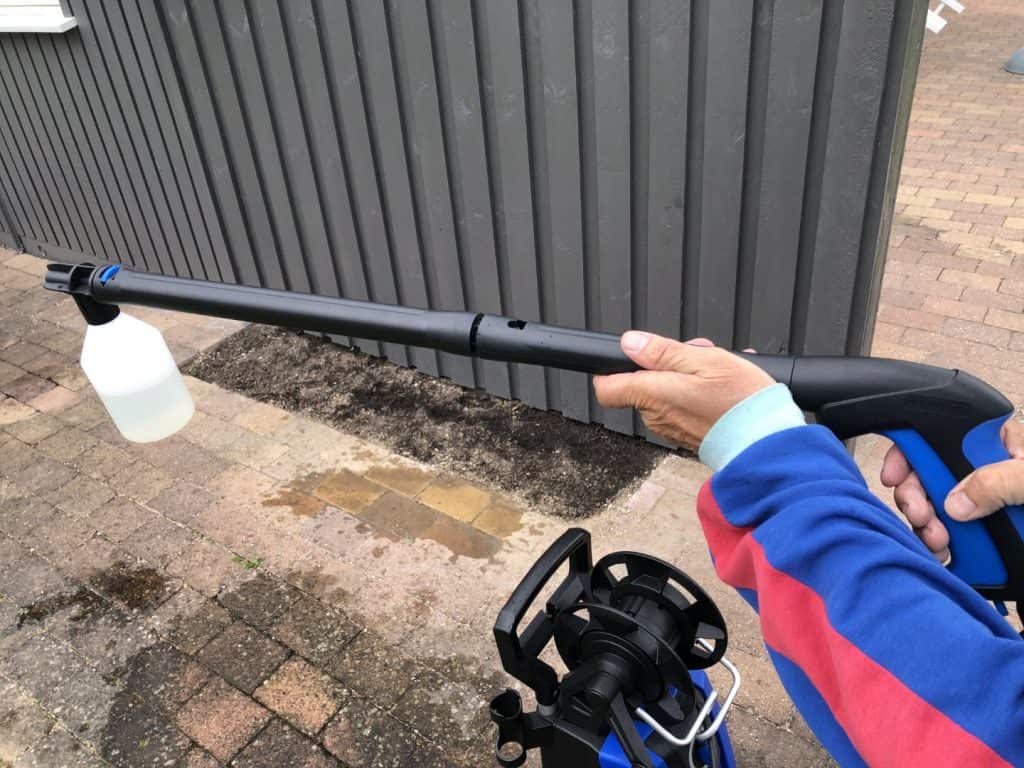 Montering af Click & Clean skumsprayer