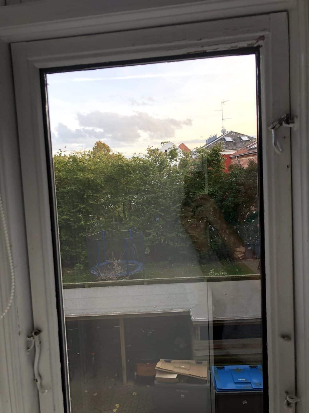 Vindue vasket rent