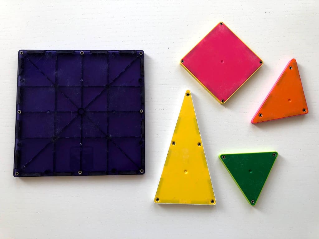 Former på Magna-Tiles