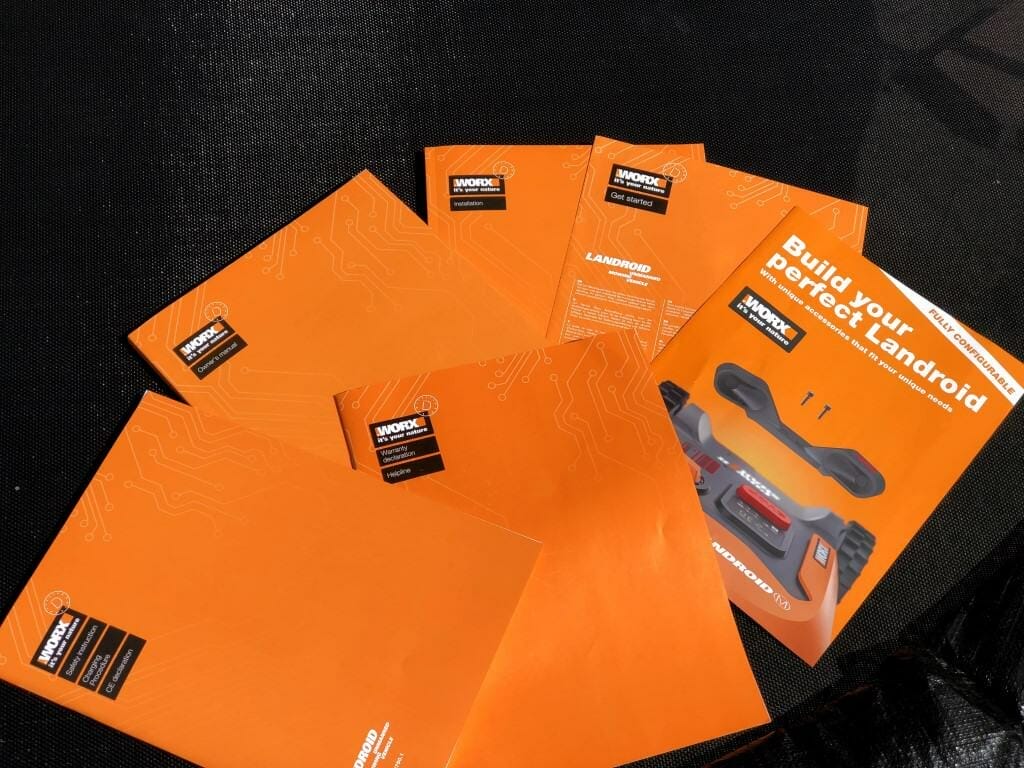 Manualer til Landroid M500 Plus