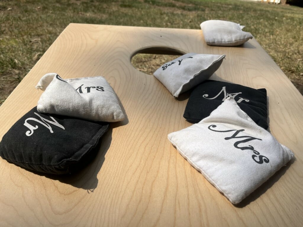 Eksempel på score cornhole