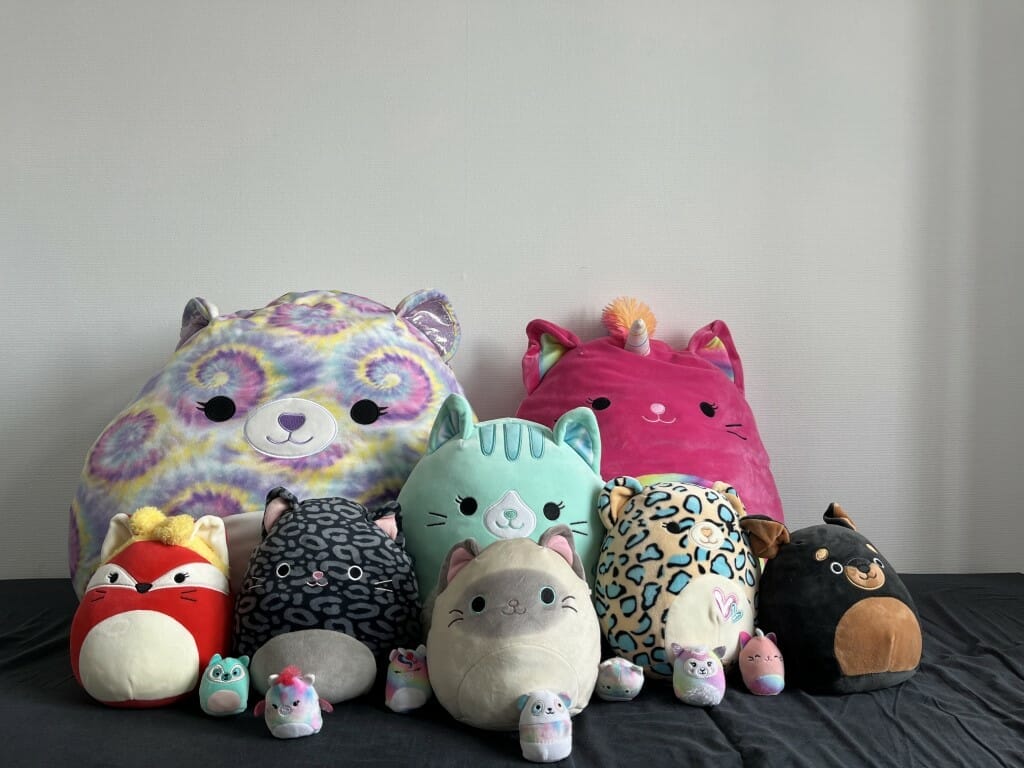 Alle squishmallows samlet